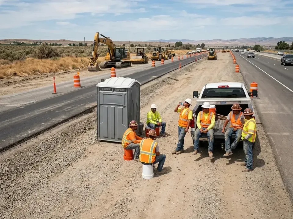 highway-road-construction-crew-007 — frequently asked questions, Porta Potty and Restroom Rentals in Manchester, MO